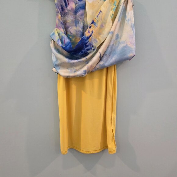 H&M Multicolor Abstract Midi Dress - Picture 10 of 10